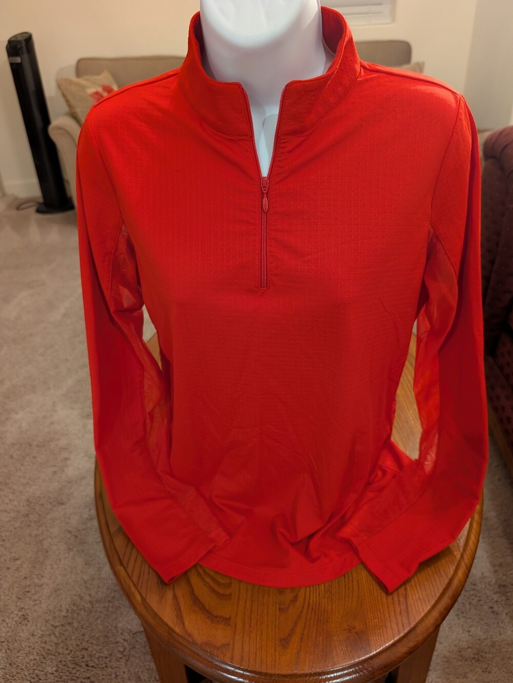 IBKUL Red Athletic Top - Size S